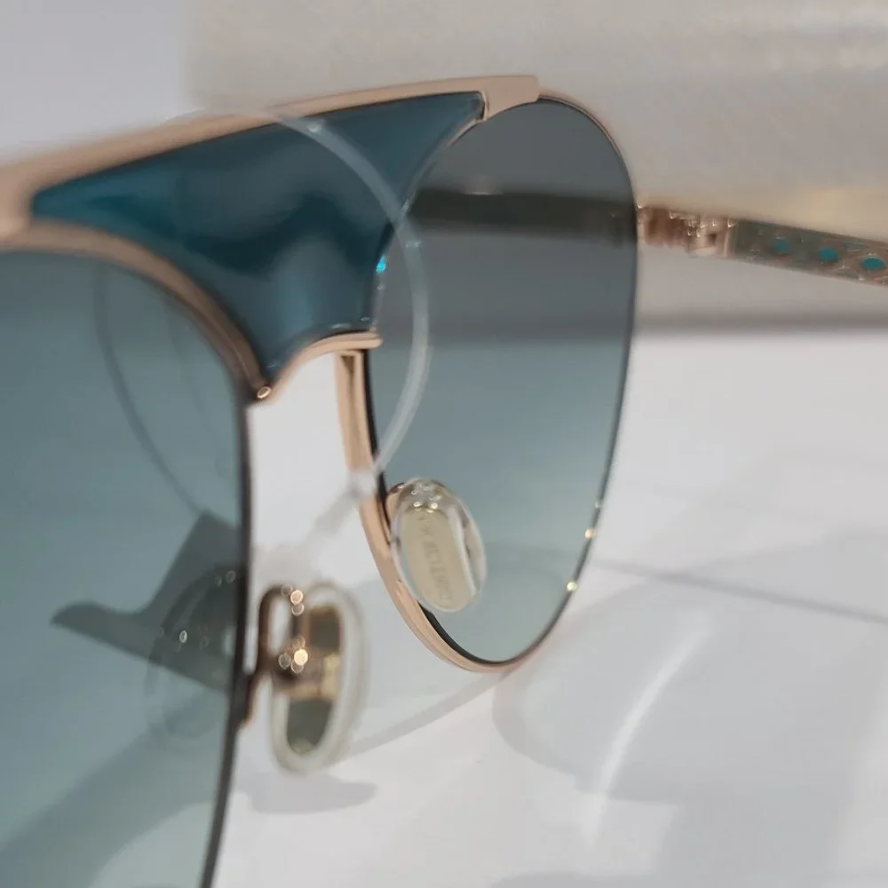 NEW ⭐ Jimmy Choo Sunglasses AVE/S PEF EZ 58 - 15 - 140 NEW WITH JC Case, Cloth